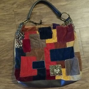 Lucky Brand patchwork handbag